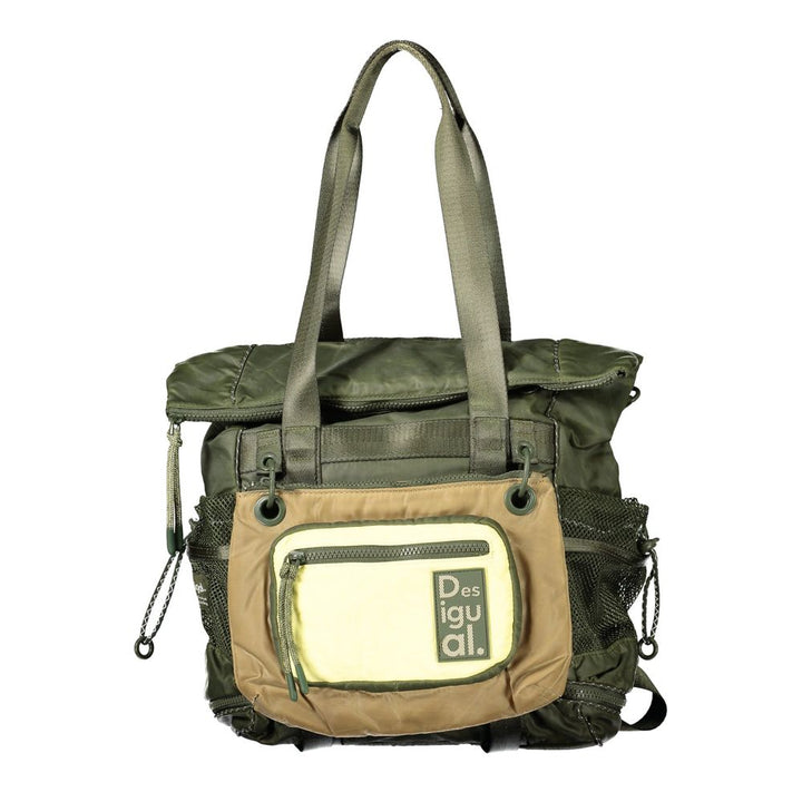 Desigual Green Polyester Handbag