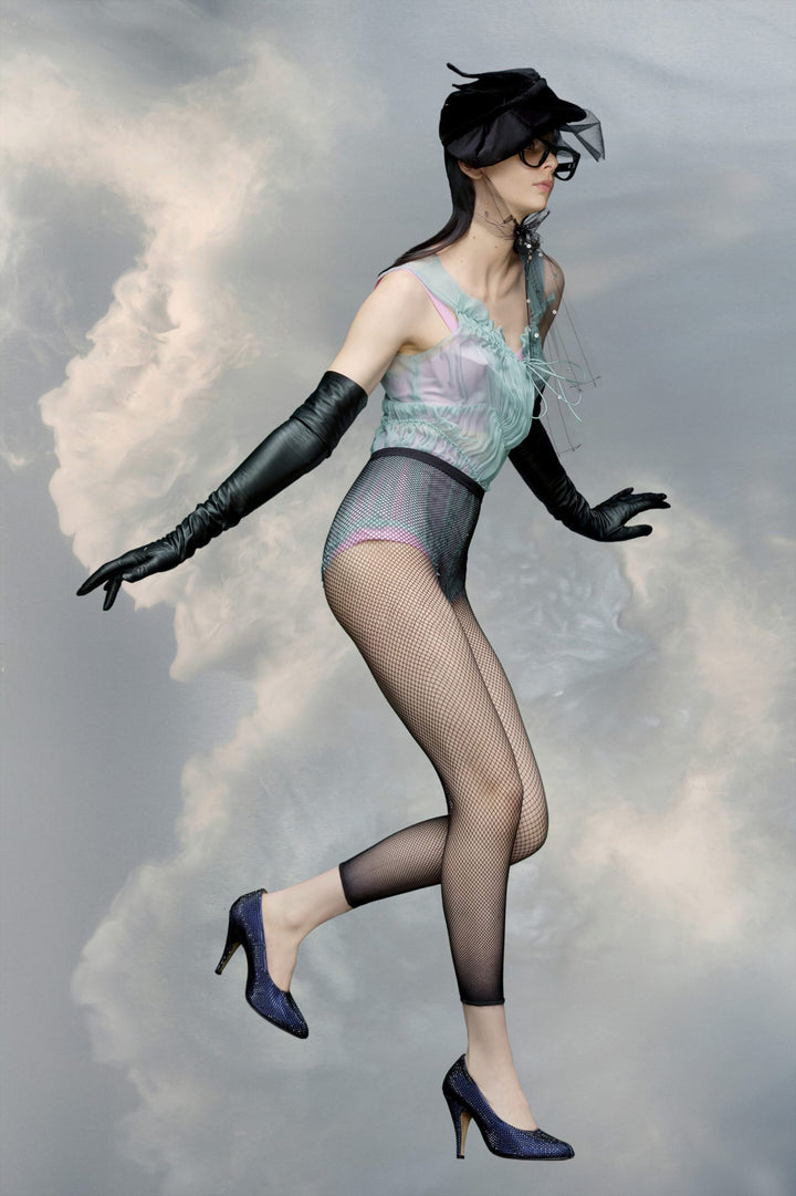 Maison Margiela Teal Fibres Clothing