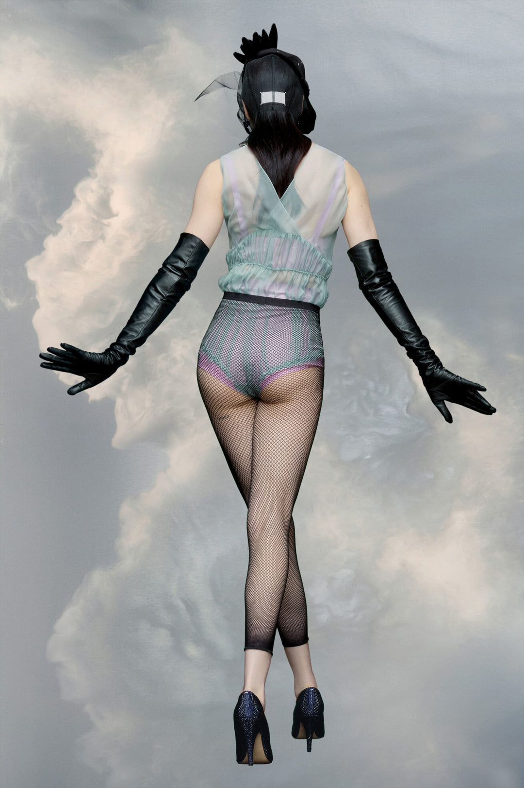 Maison Margiela Teal Fibres Clothing