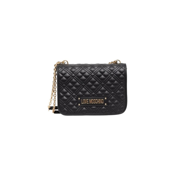 Love Moschino Bicolor Polyethylene Handbag