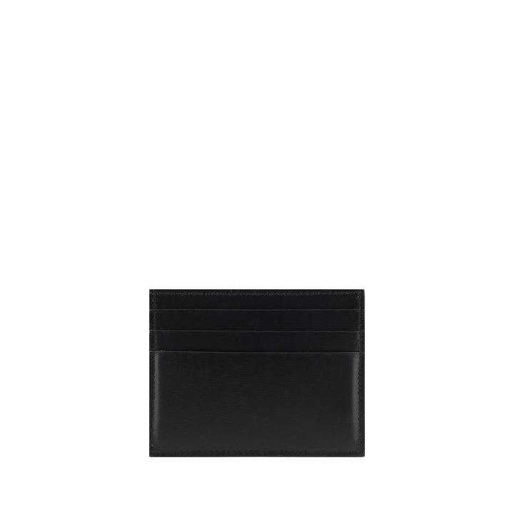 Ferragamo Black Calf Leather Bos Taurus Wallet
