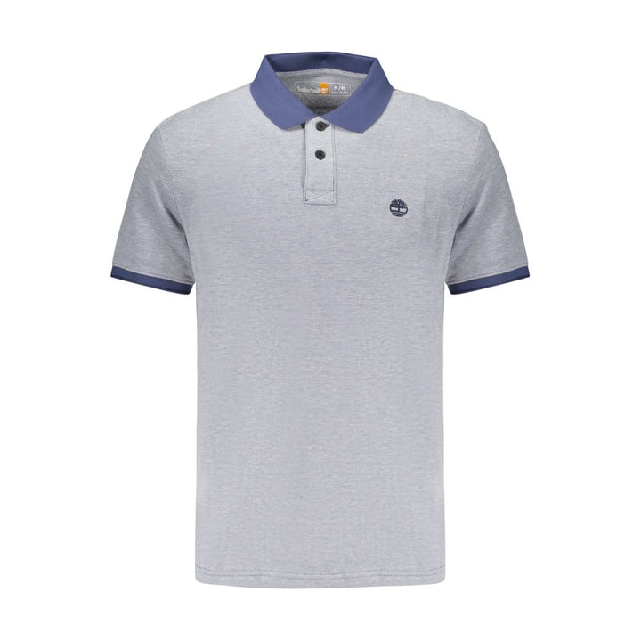 Timberland Blue Cotton Men's Polo