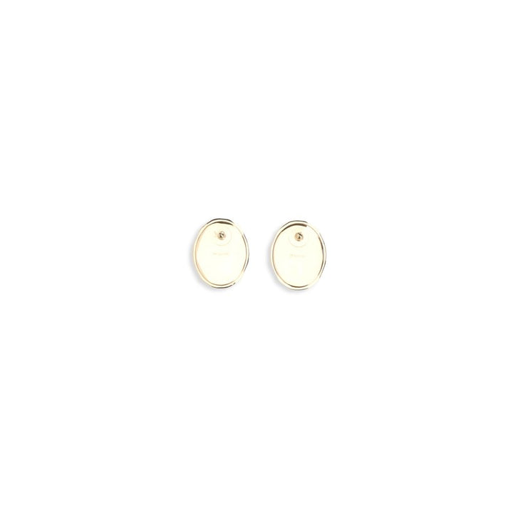 Self-Portrait Multicolor Brass Earrings