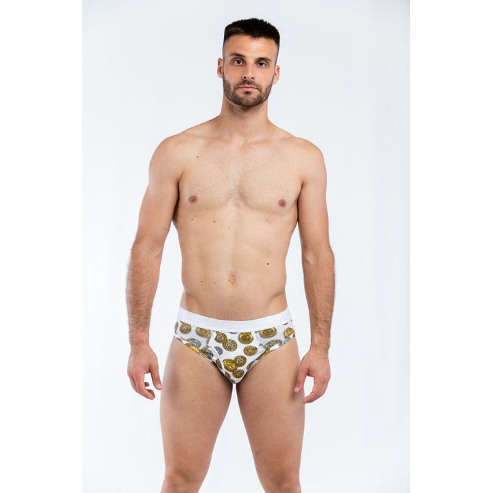 Moschino White Cotton Briefs