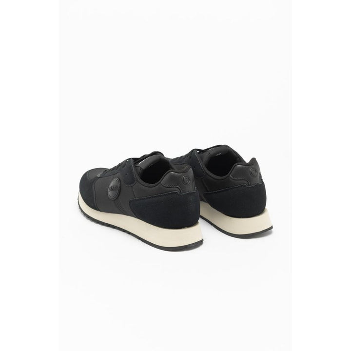 Colmar Black Nylon Low Top Sneakers
