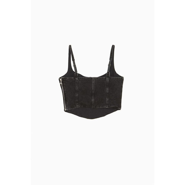 Patrizia Pepe Bicolor Cotton Tank Tops