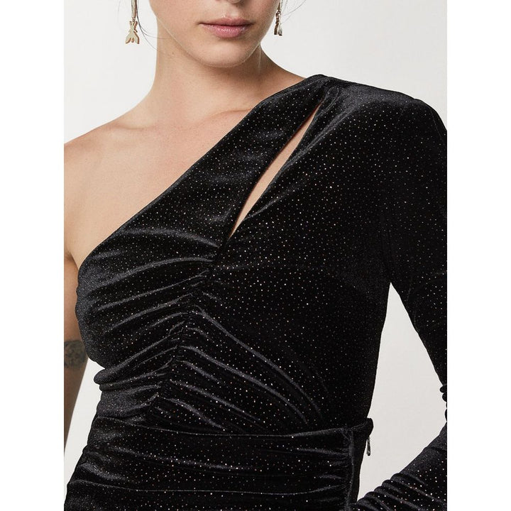 Patrizia Pepe Bicolor Polyester Tank Tops