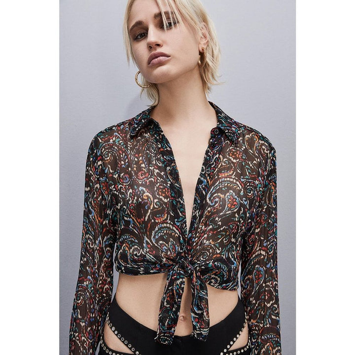 Patrizia Pepe Multicolor Viscose Blouse
