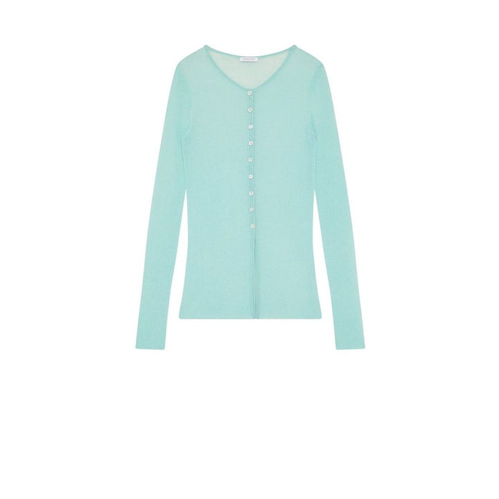 Patrizia Pepe Pink Wool Cardigan