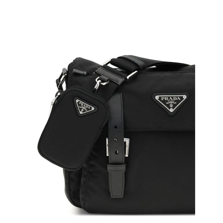 Prada Black Polyamide Shoulder Bag