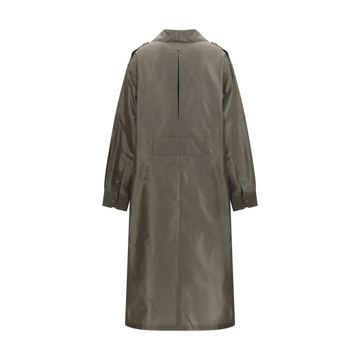 Prada Bicolor Silk Casual Dress