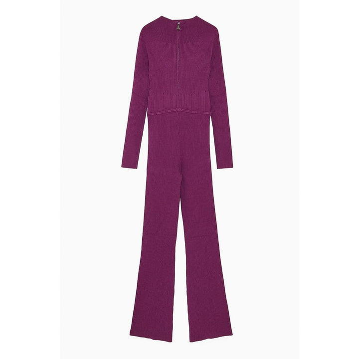 Patrizia Pepe Purple Viscose Jumpsuit