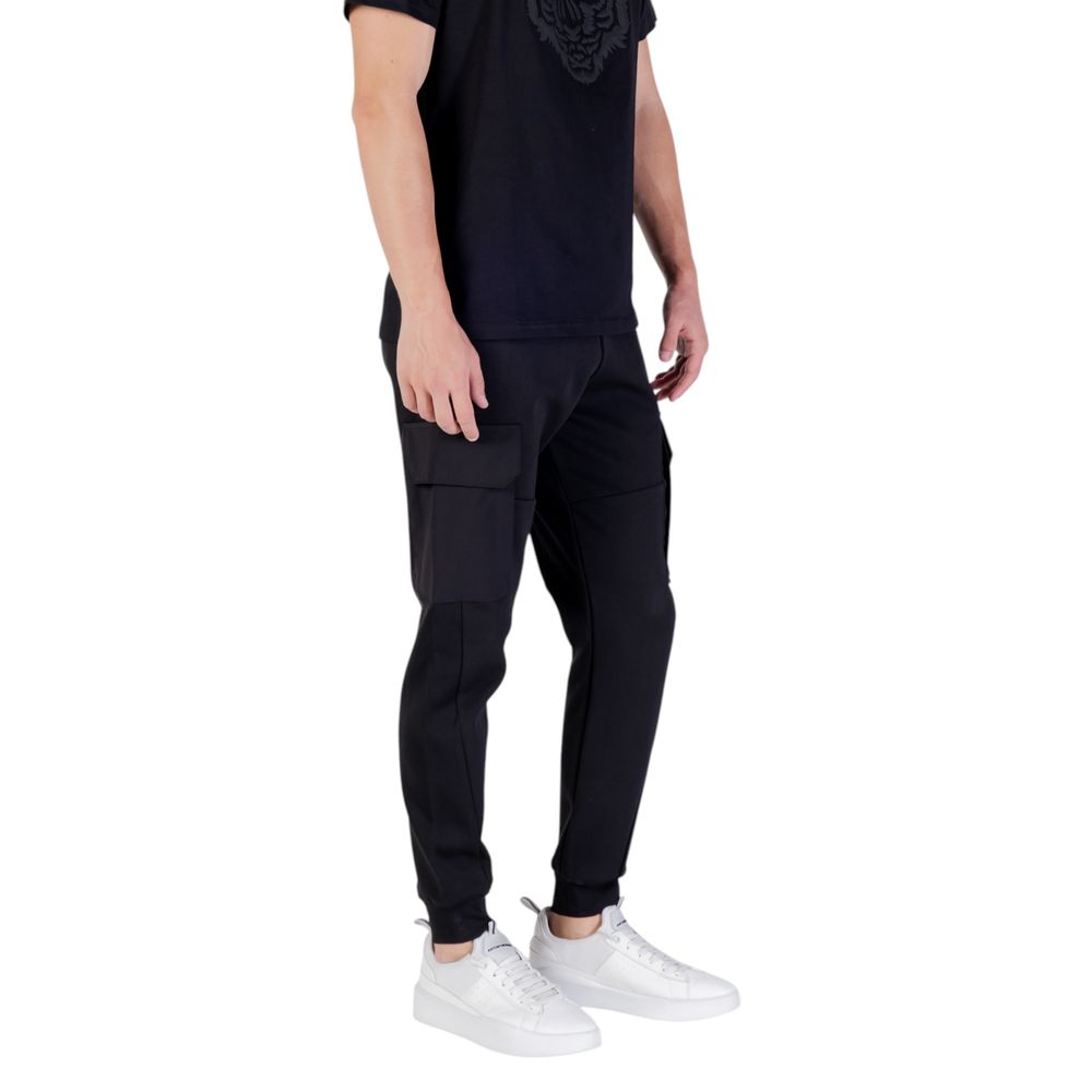 Antony Morato Black Cotton Joggers (Workout Pants)