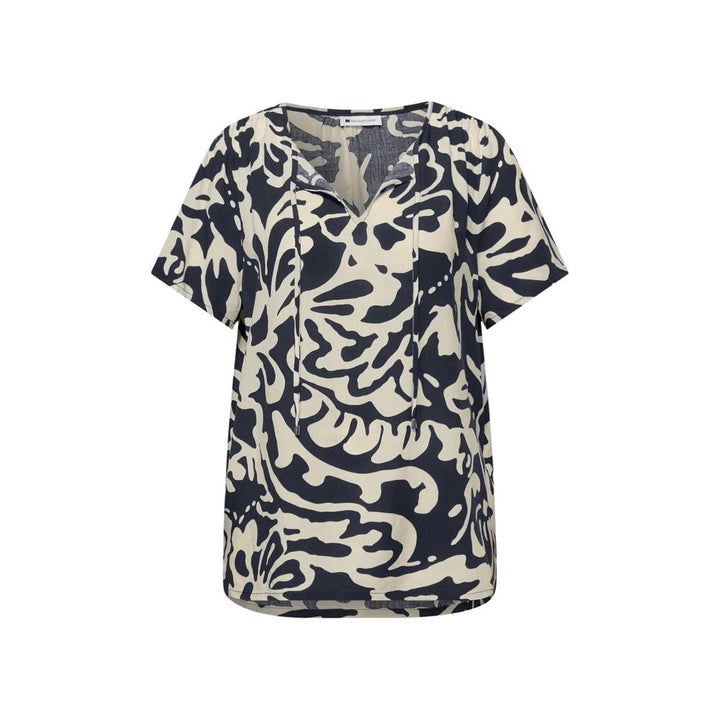 Street One Blue Viscose Blouse