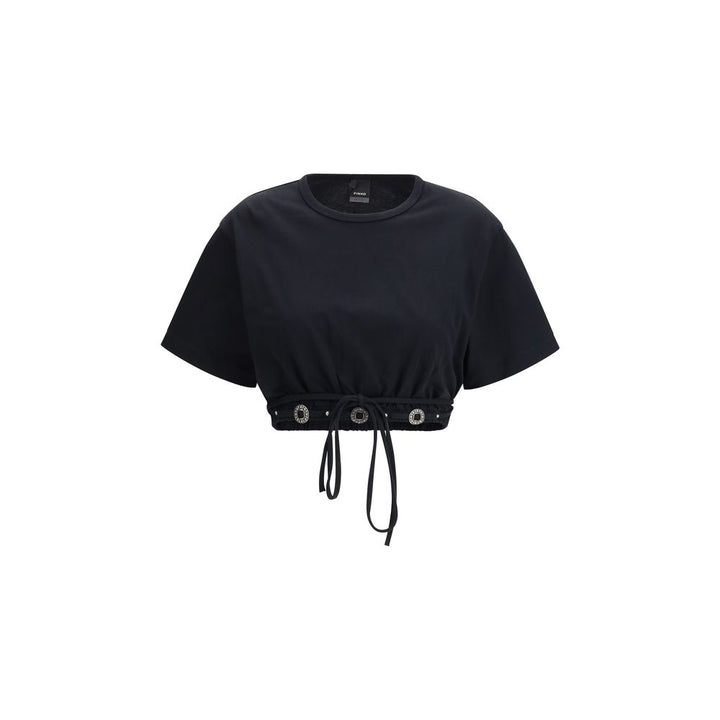 PINKO Black Cotton Sportswear