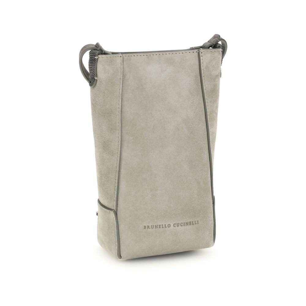 Brunello Cucinelli Beige Calf Leather Bos Taurus Other Accessories