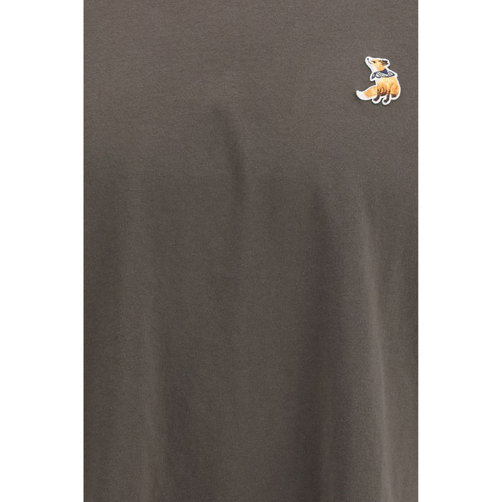Maison Kitsuné Brown Cotton T-Shirt