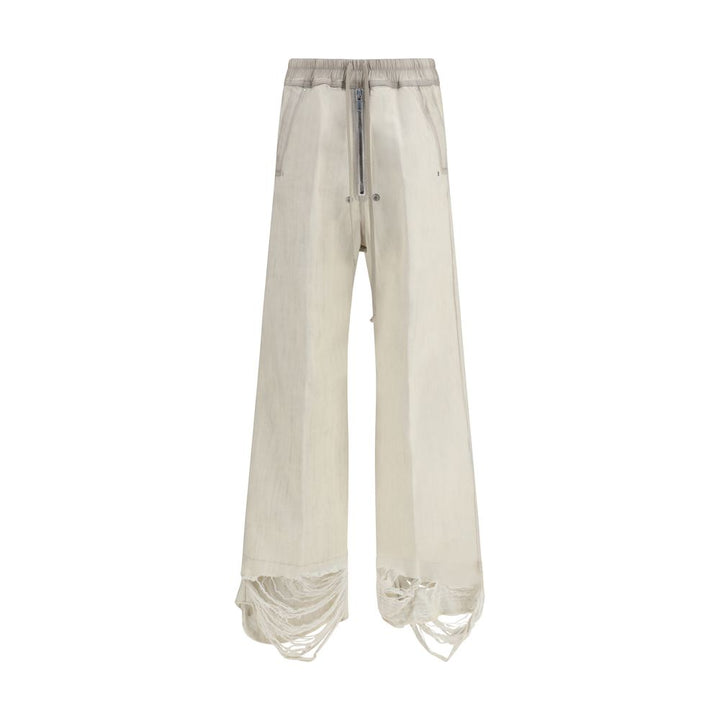 Rick Owens Beige Cotton Casual Pants