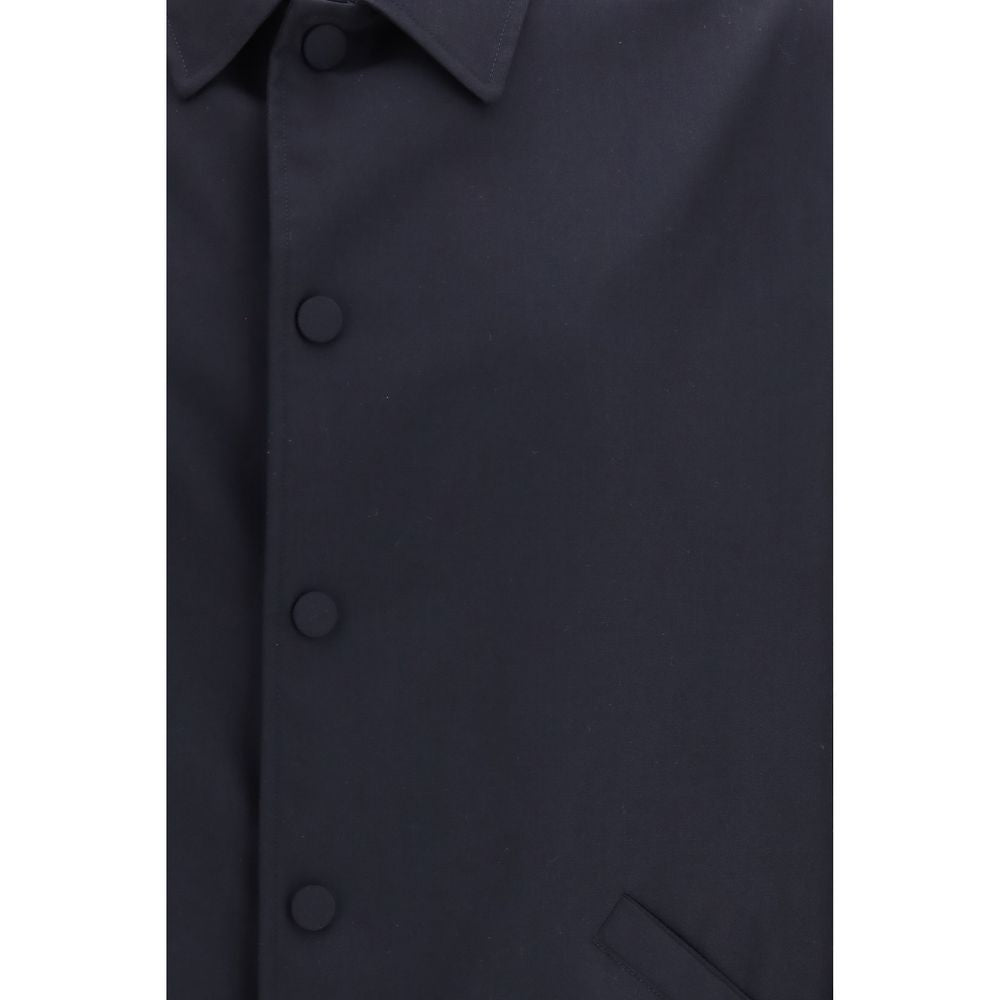 Valstar Blue Fleece Wool Coat