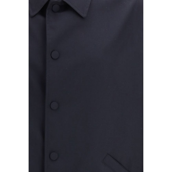 Valstar Blue Fleece Wool Coat