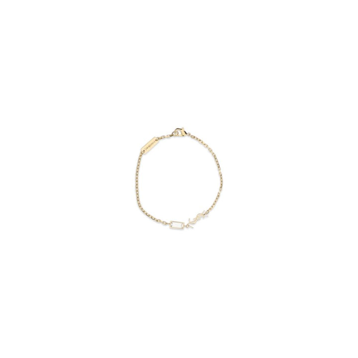 Saint Laurent Gold Brass Bracelet