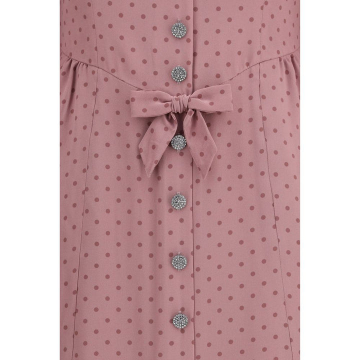 Alessandra Rich Multicolor Silk Casual Dress