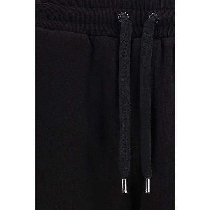 Dolce & Gabbana Black Cotton Casual Pants