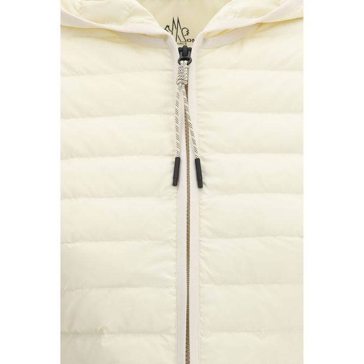 Moncler Grenoble White Polyamide Shell Jacket