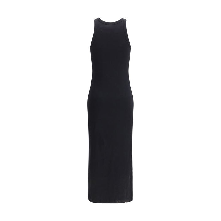 Maison Kitsuné Black Cotton Casual Dress