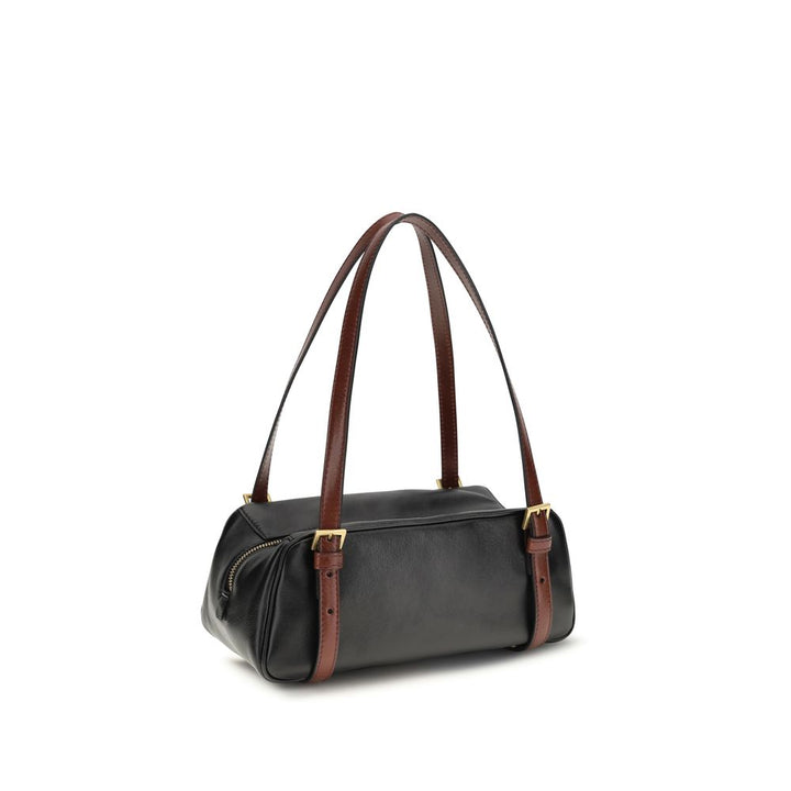 Versace Black Lamb Ovis Aries Aries Shoulder Bag