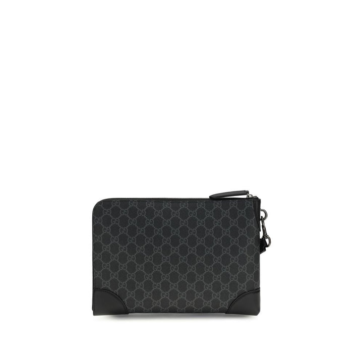 Gucci Black Fabric Wallet