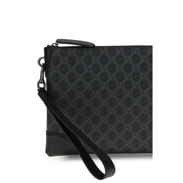 Gucci Black Fabric Wallet
