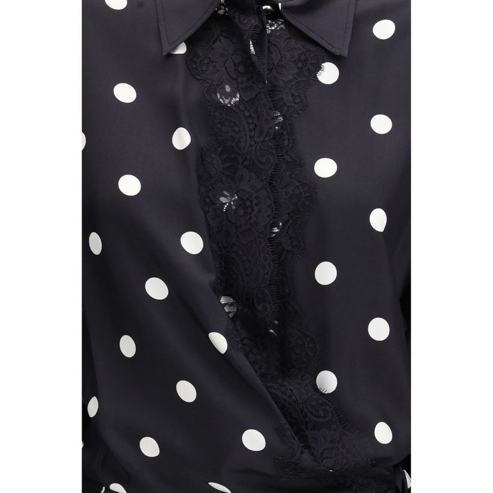 Max Mara Black Silk Casual Dress