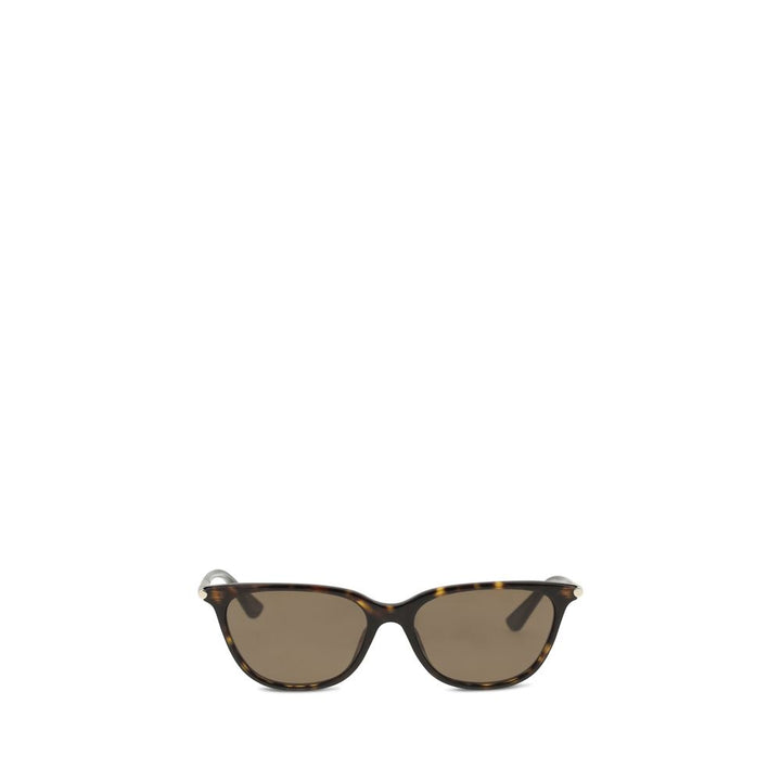 Alexander McQueen Brown Acetate Sunglasses