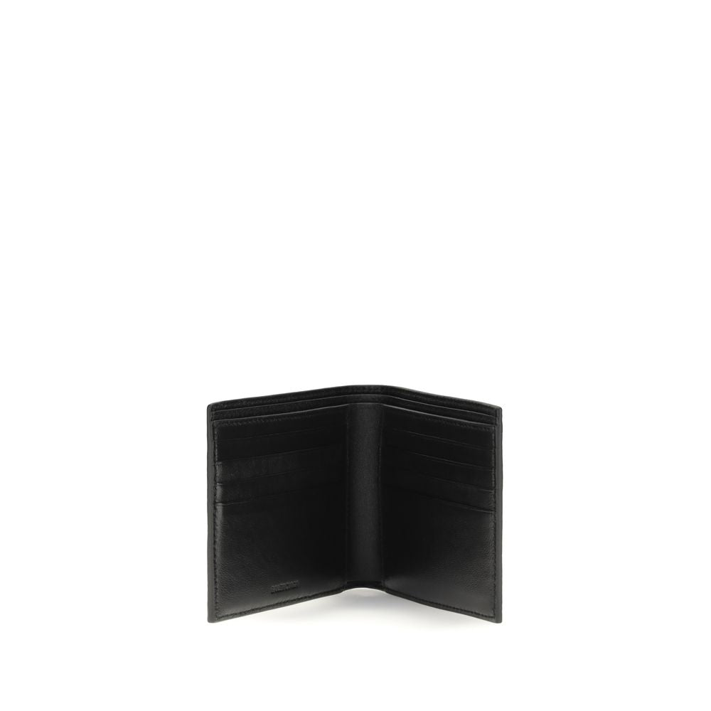 Balenciaga Black Calf Leather Bos Taurus Wallet