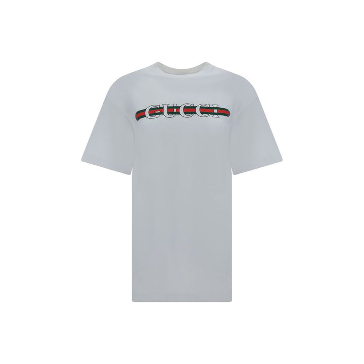 Gucci White Cotton T-Shirt