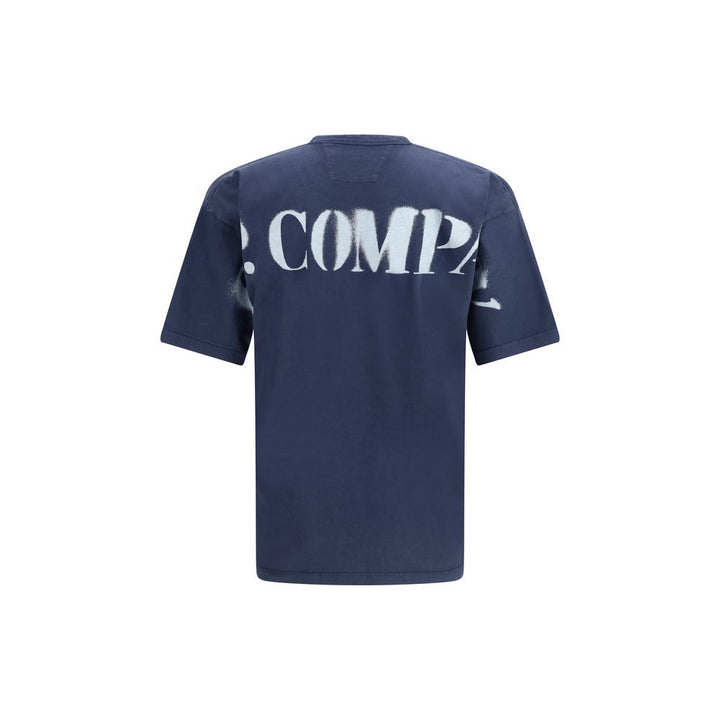 C.P. Company Blue Cotton T-Shirt