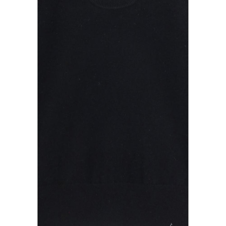 Extreme Cashmere Black Elastane Sleeveles Sweater