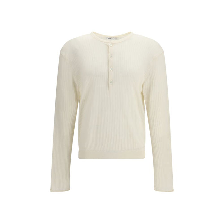 Our Legacy Beige Cotton Long Sleeve T-Shirt