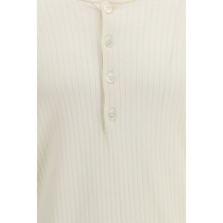 Our Legacy Beige Cotton Long Sleeve T-Shirt