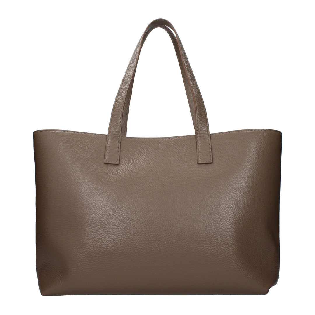 Roberto Cavalli Brown Leather Shoulder Bag
