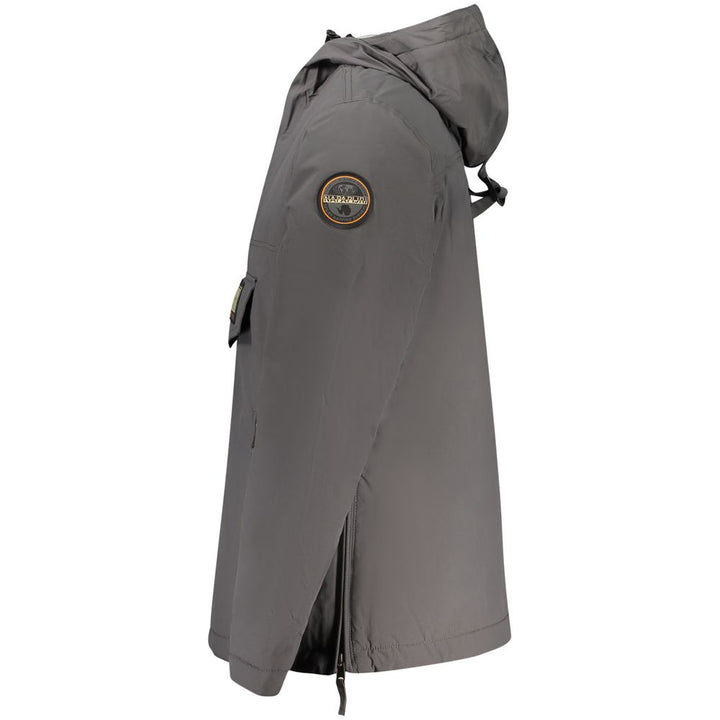 Napapijri Grigio Poliammide Men's Jacket
