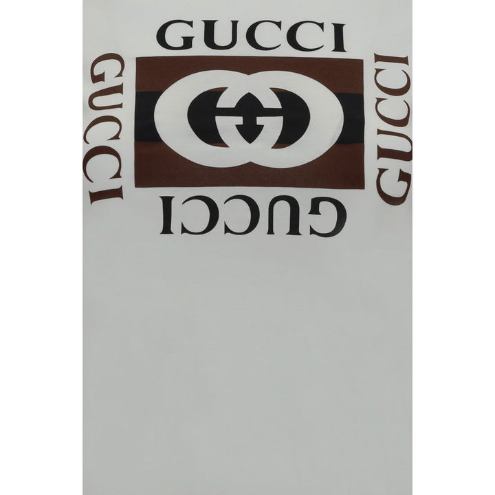 Gucci White Cotton T-Shirt