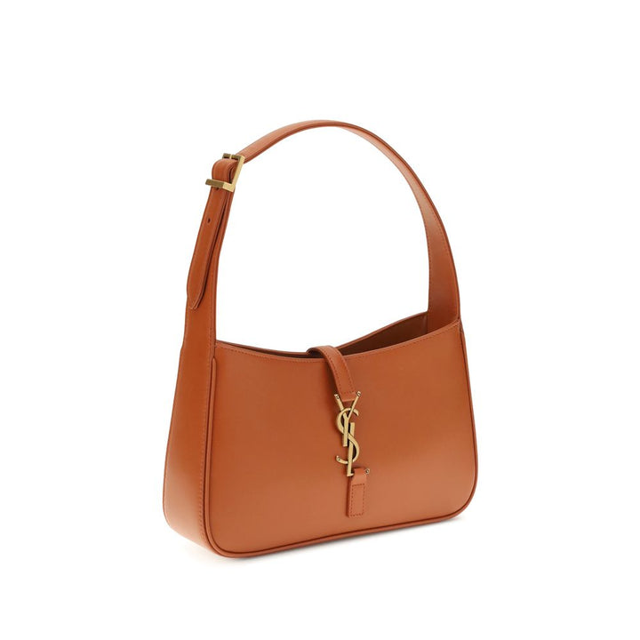 Saint Laurent Orange Calf Leather Bos Taurus Handbag