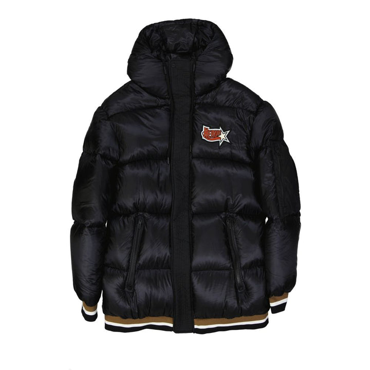 Herno Black Polyamide Bomber