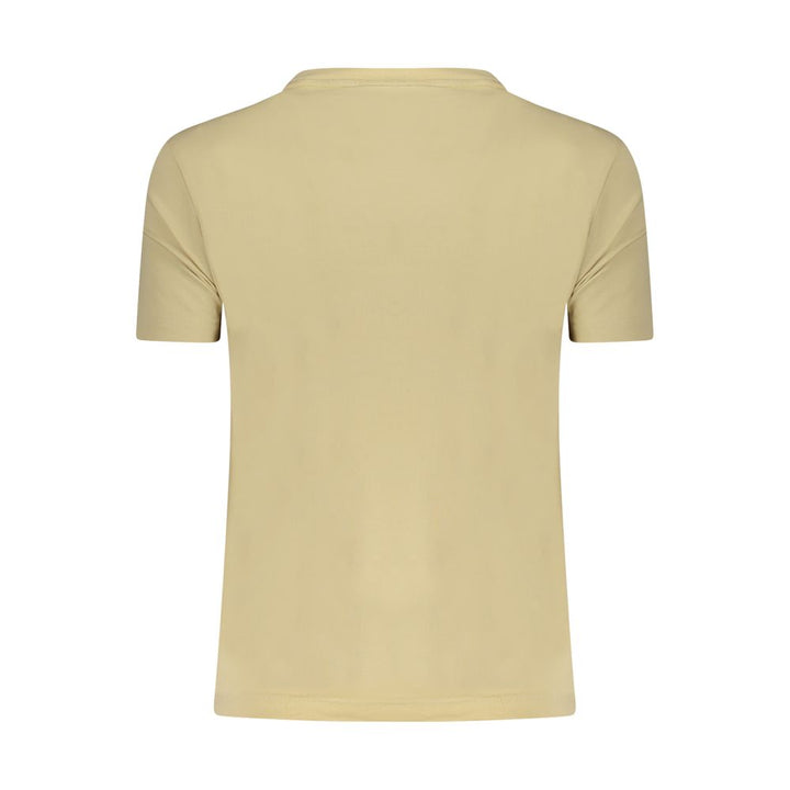 Desigual Beige Cotton Women T-Shirt