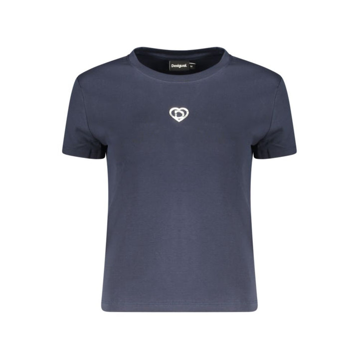 Desigual Blue Cotton Women's T-Shirt