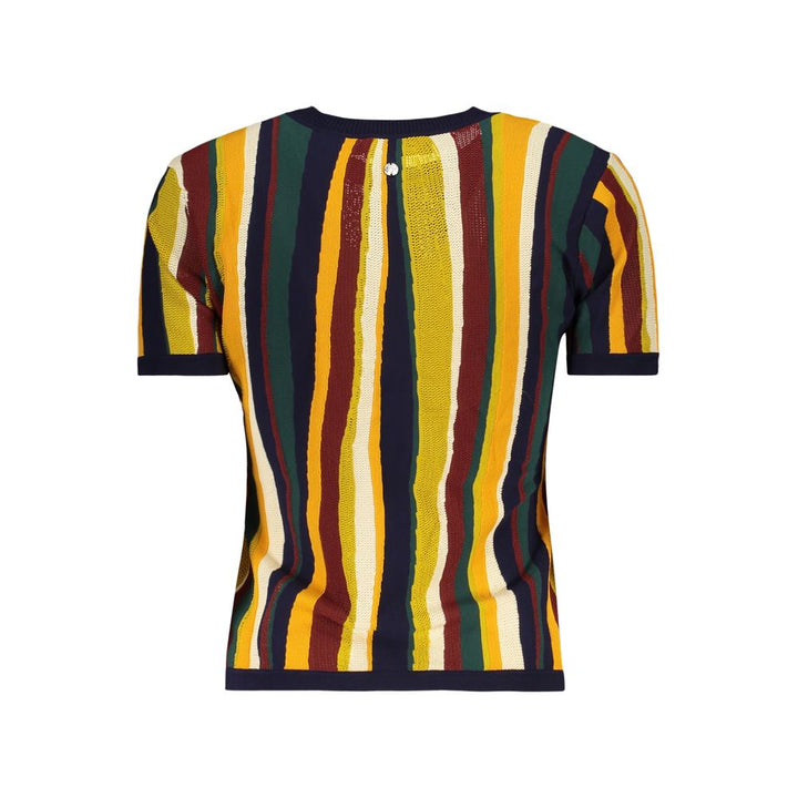 Desigual Blue Viscose Women T-Shirt