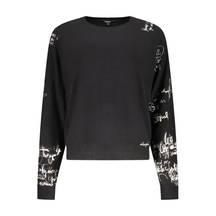 Desigual Black Viscosa Women Sweater
