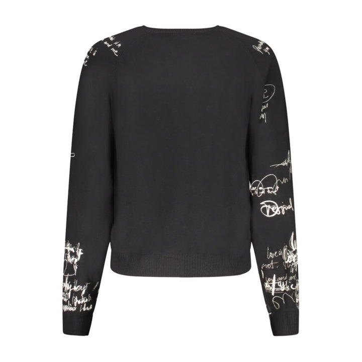 Desigual Black Viscosa Women Sweater